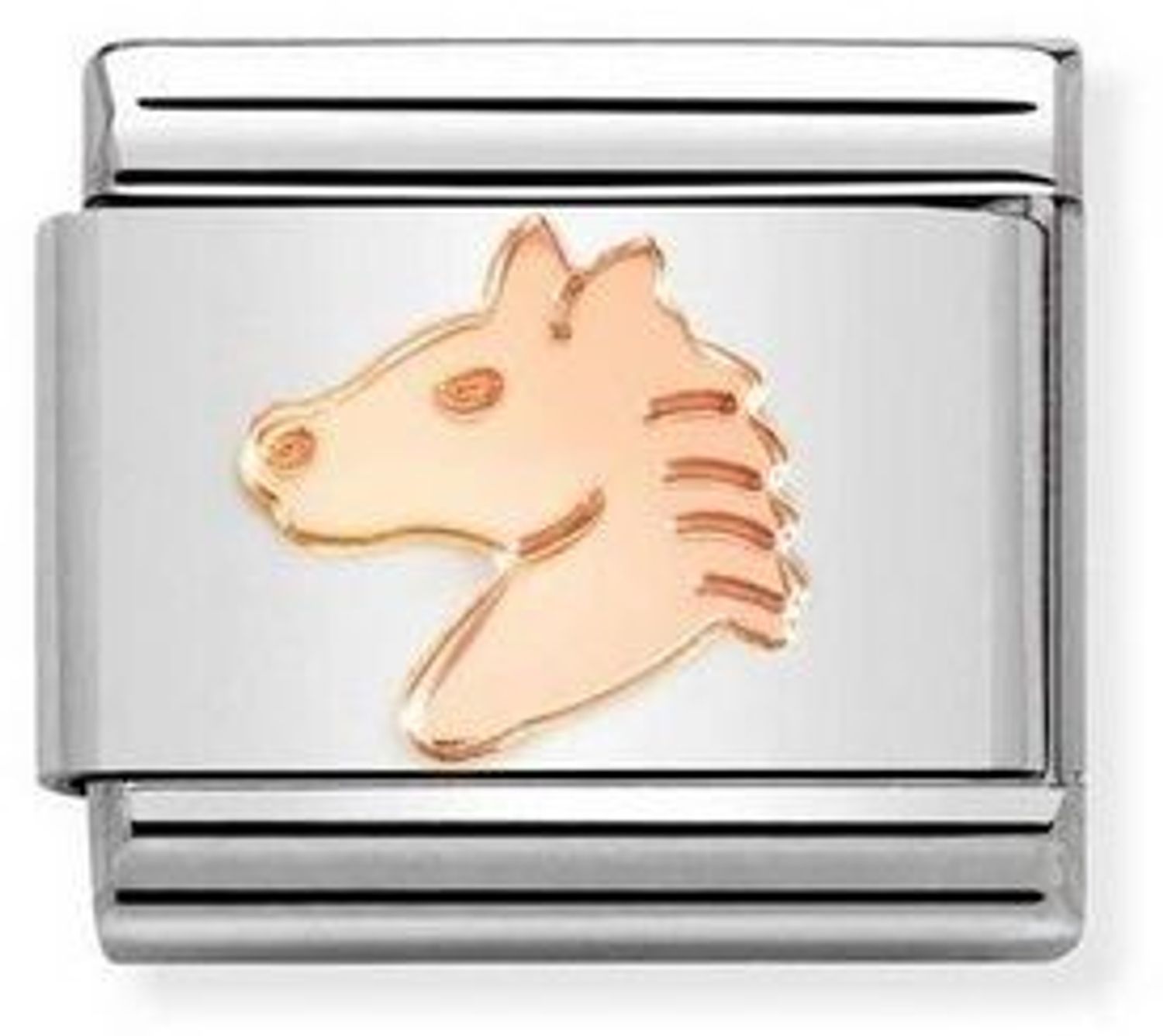 Nomination - Link 9K Rose Gold 'Głowa Konia' 430104 46.jpg